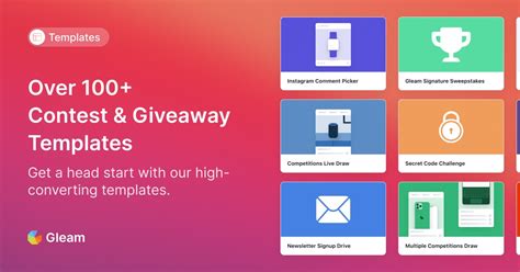gleam io contests.